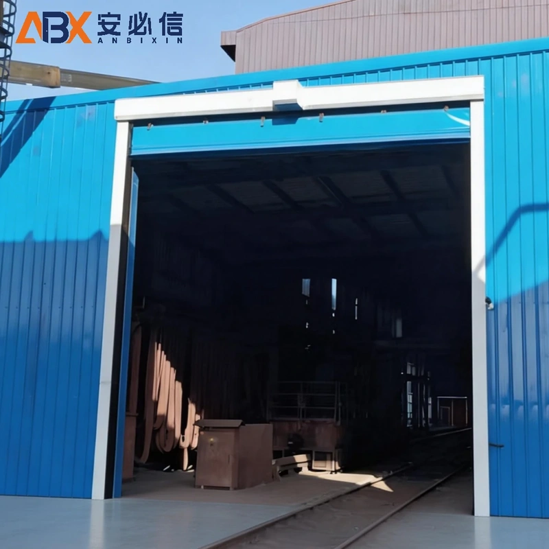 清远市PVC堆积门